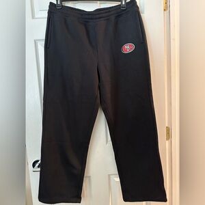 NFL Antigua Black Women's Victory Sweatpants San Francisco 49ers